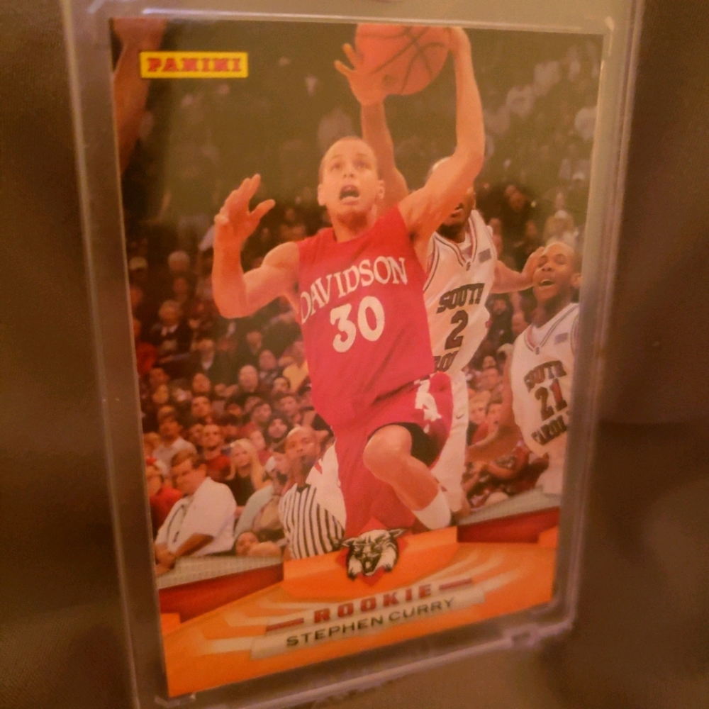 🏀STEPH CURRY ROOKIE DAVIDSON 2009 PANINI CARD